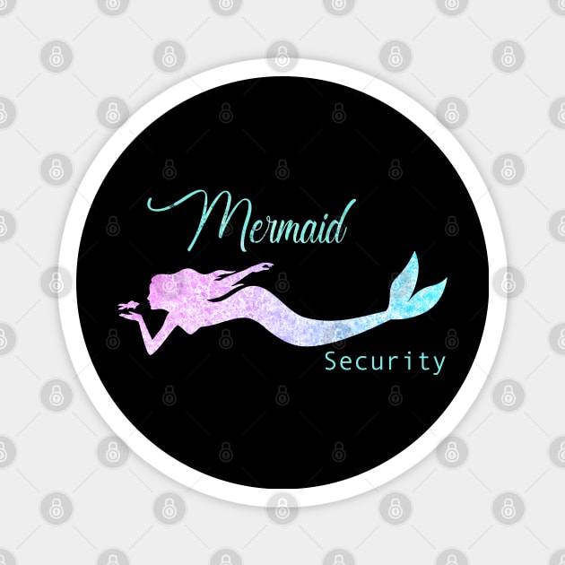 Mermaid Security Magnet by Hispaniola-Fineart